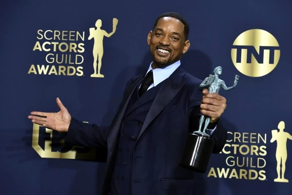 La edición 2022 de los SAG Awards comenzó con un mensaje de paz para las víctimas del conflicto bélico entre Ucrania y Rusia. Will Smith (en foto), ganó Mejor Actor en cine.