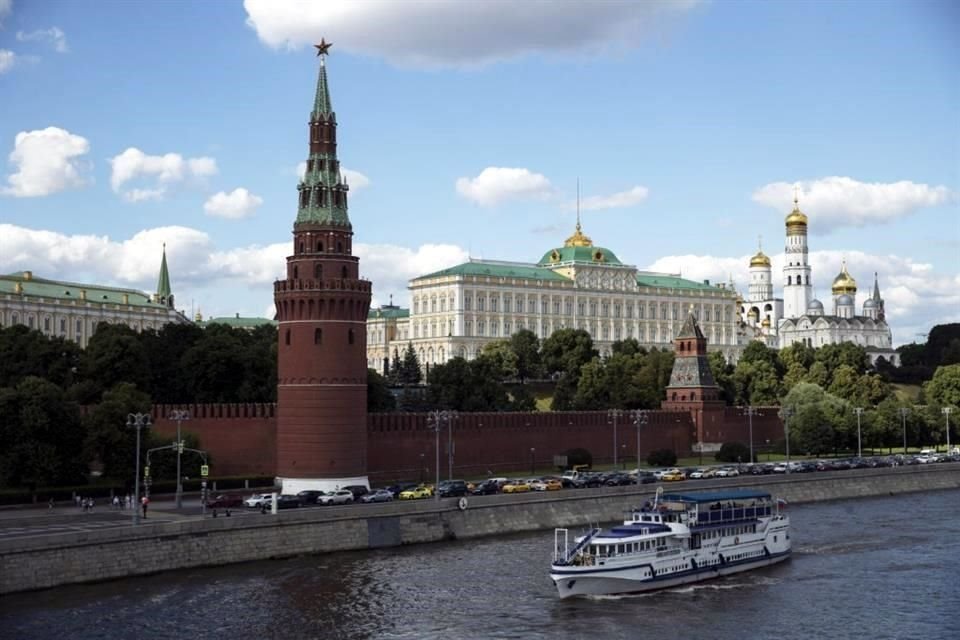 Vista del Kremlin, en Moscú.