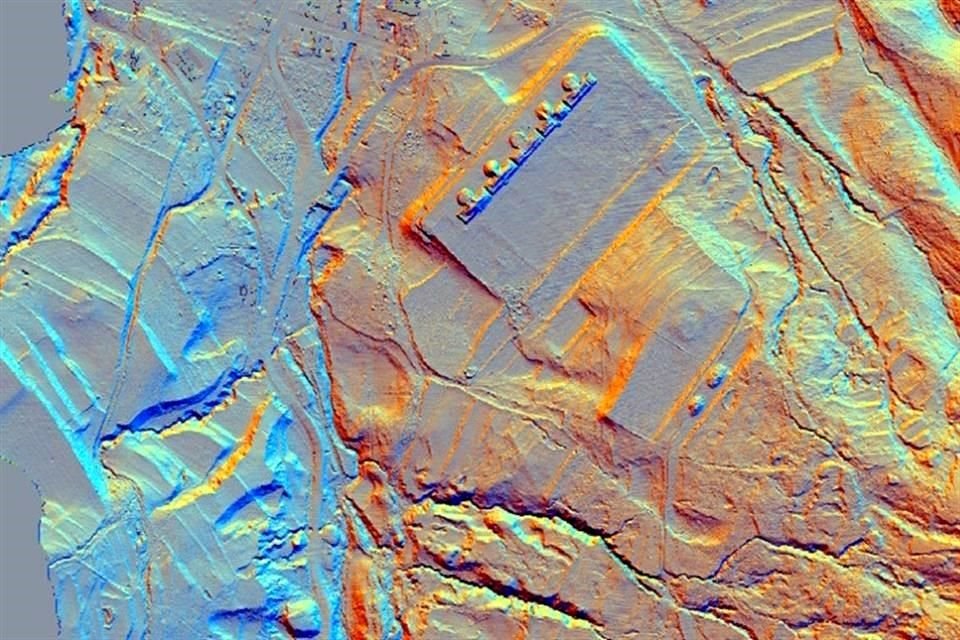 Con la tecnología LiDAR se identificaron más de mil elementos arqueológicos en un área de mil 075 hectáreas.