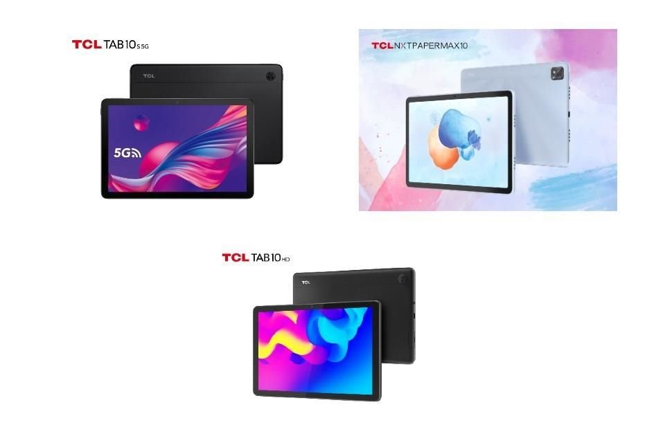 Durante el evento, TCL también develó la nueva familia de tabletas de la serie Nxtpaper con tres modelos.