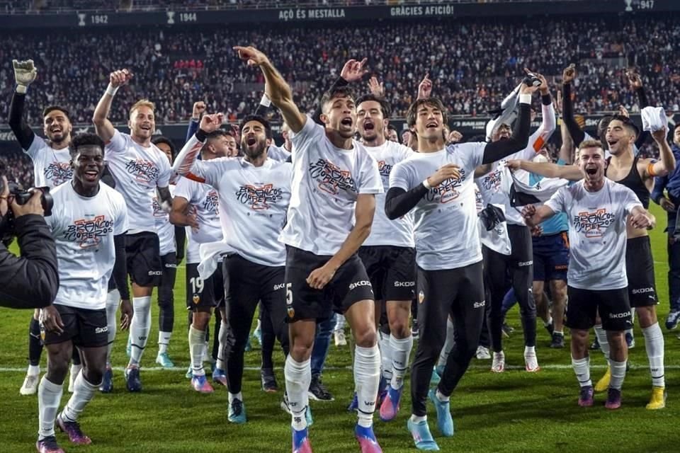 El Valencia peleará por el título de copa.