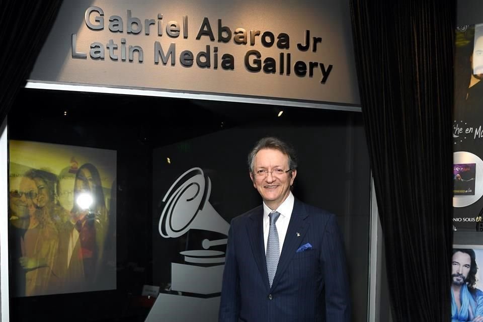 Gabriel Abaroa Jr. asiste al evento privado del Grammy Museum en Los Ángeles, California.