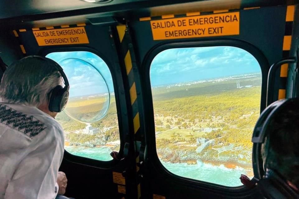 AMLO aseguró que sólo se afectarán 100 hectáreas de selva por la construcción de Tren Maya y atacó a ambientalistas que critican la obra.