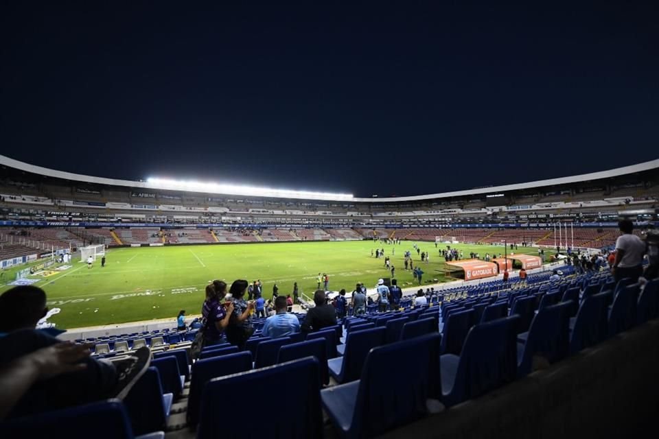 Tras la trifulca, el Estadio La Corregidora no tendrá acceso al público por un año.