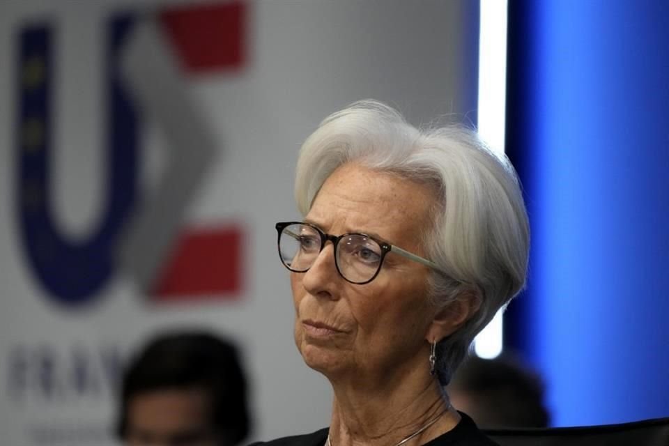 Christine Lagarde, presidenta del Banco Central Europeo, institución que podría postergar para el 2023 el incremento en las tasas.