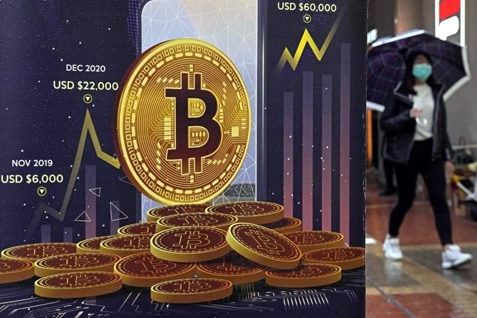 El bitcoin iba en camino a anotar su mayor ganancia desde el 28 de febrero.