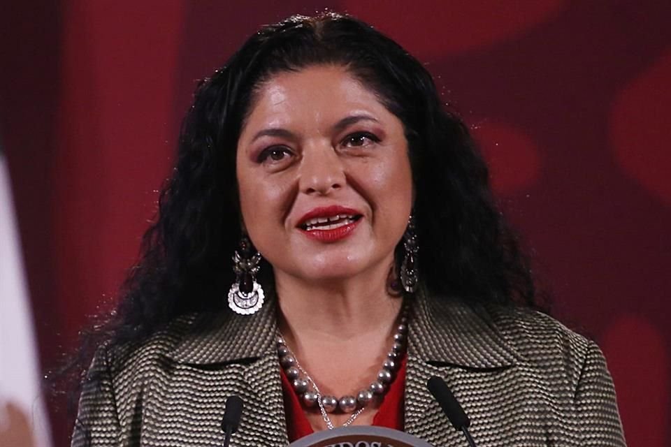 Alejandra Frausto, Secretaria de Cultura.