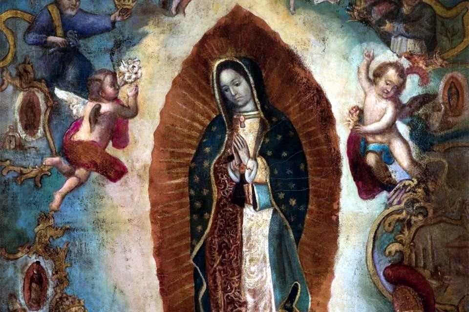 Una pintura de la Virgen de Guadalupe, realizada en el siglo 18 por Pedro López Calderón alcanzó el equivalente en euros a 73 mil 641 pesos.