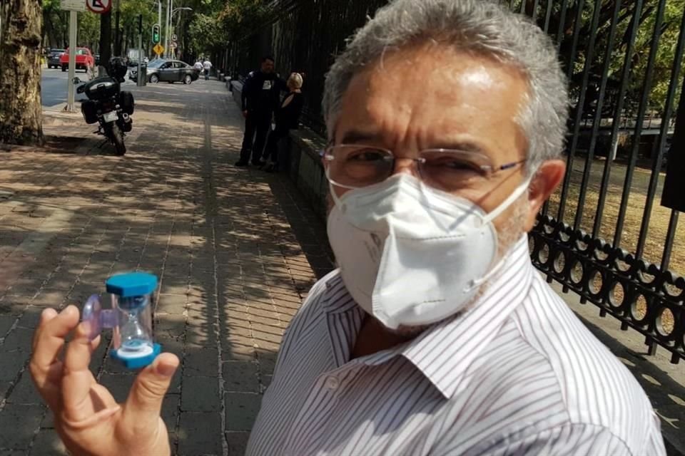 El Sacmex lanzó su reloj contra... el desperdicio de agua; con un reloj de arena busca promover que los ciudadanos se bañen en máximo 6 minutos.