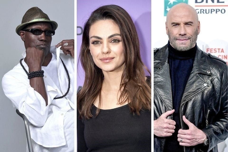 John Travolta, Mila Kunis y Wesley Snipes se unen a las celebridades que serán presentadores en la ceremonia de los Óscar.