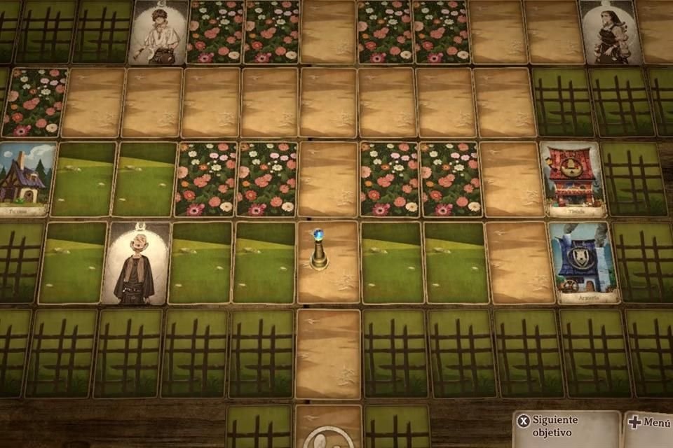 Voice of Cards: The Forsaken Maiden mantiene una estética de cartas, aunque es un JRPG con batallas por turnos.