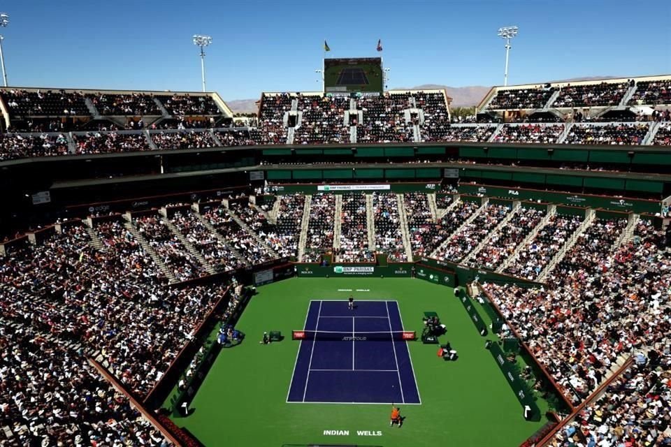 Gran entrada para ver a Nadal.