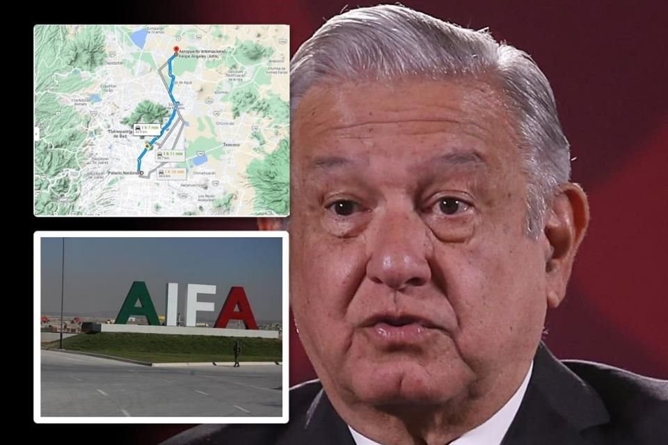 El Presidente saldrá el lunes a primera hora rumbo al nuevo aeropuerto.