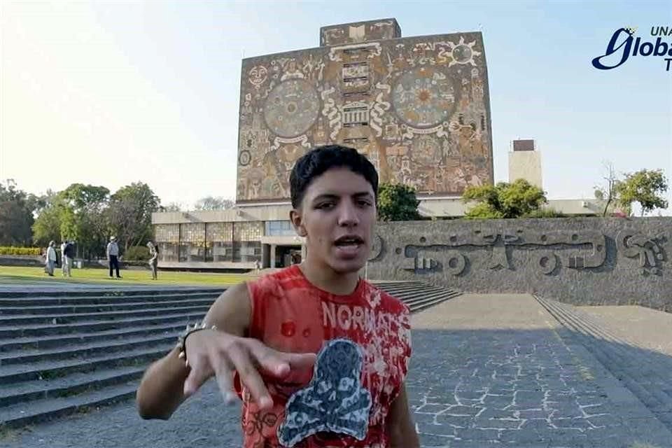Con su canción 'Poder Prieto', el rapero y alumno de la UNAM Jere Caelum denuncia la normalización de la discriminación racial en México.