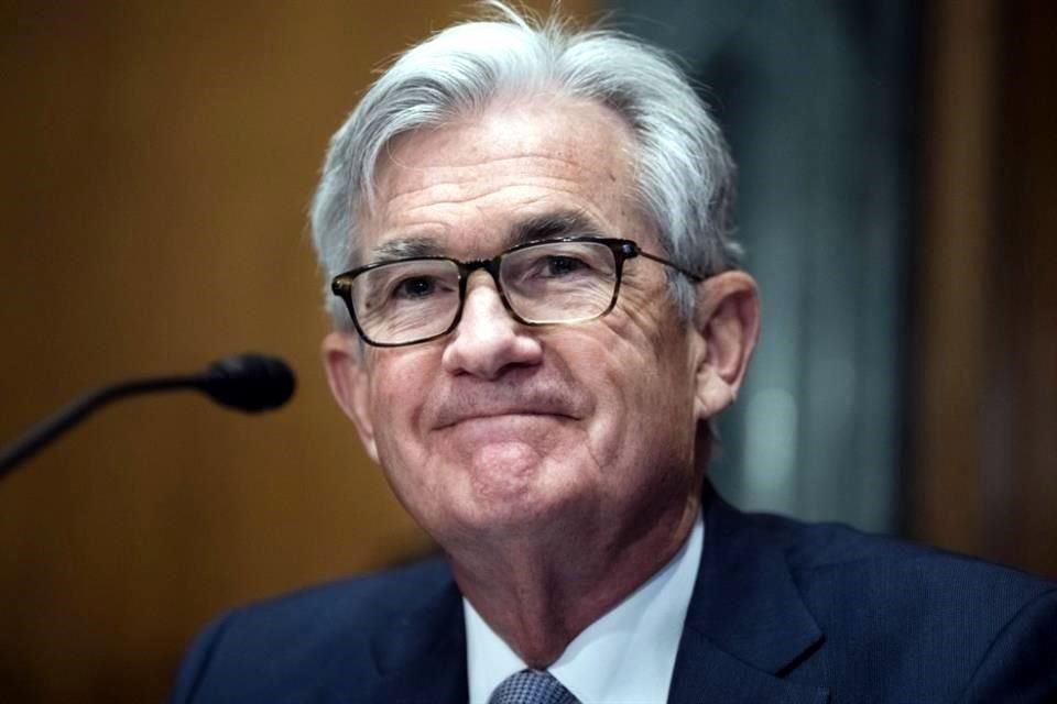 Jerome Powell, presidente de la Reserva Federal estadounidense.