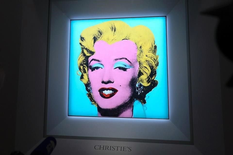 'Shot Sage Blue Marilyn', una de las obras de arte pop más icónicas de la historia, saldrá a la venta en mayo en 200 millones de dólares.