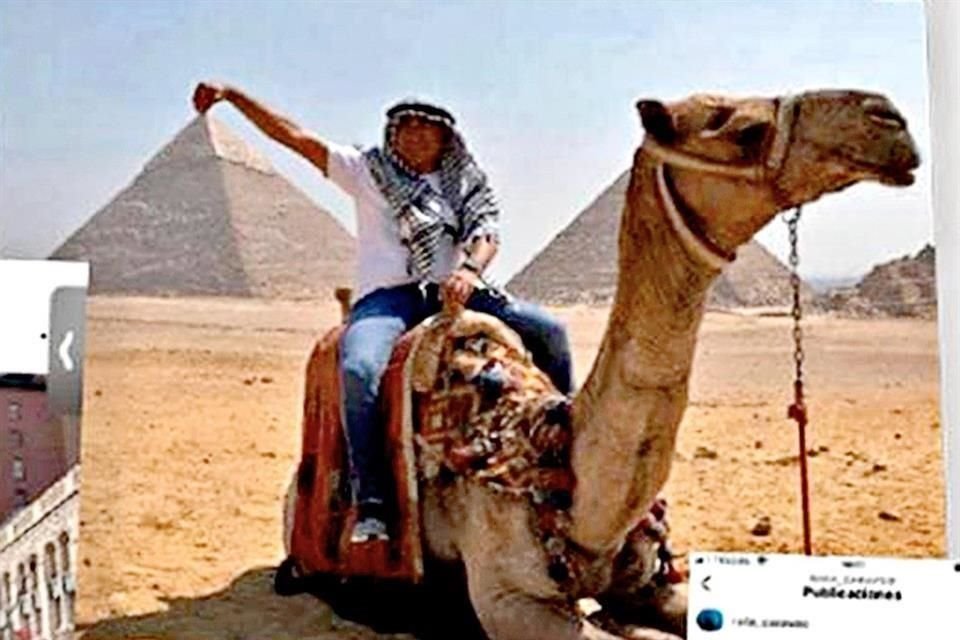 Rafael Caraveo, investigado por posible enriquecimiento ilícito, presumió durante años en redes sociales sus viajes por distintas partes del mundo.