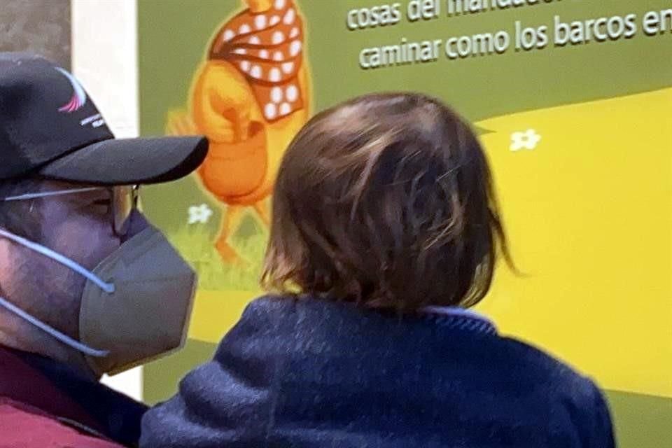 José Ramón López Beltrán recorrió con su familia las instalaciones del AIFA.