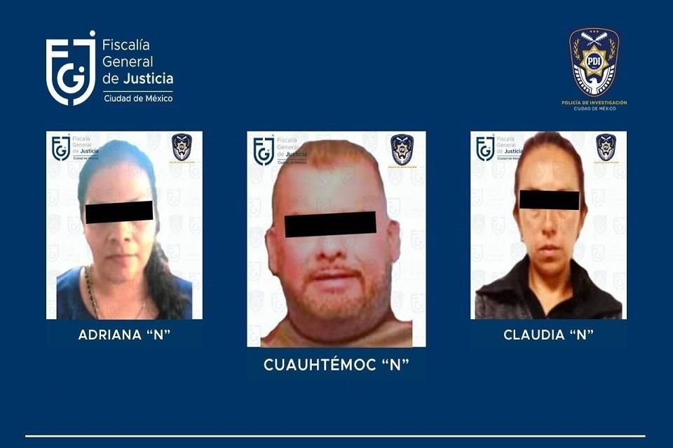 A Cuauhtémoc Gutiérrez de la Torre, Adriana y Claudia les cumplimentaron dos órdenes de aprehensión a cada uno por los delitos de tentativa de trata de personas y asociación delictuosa.