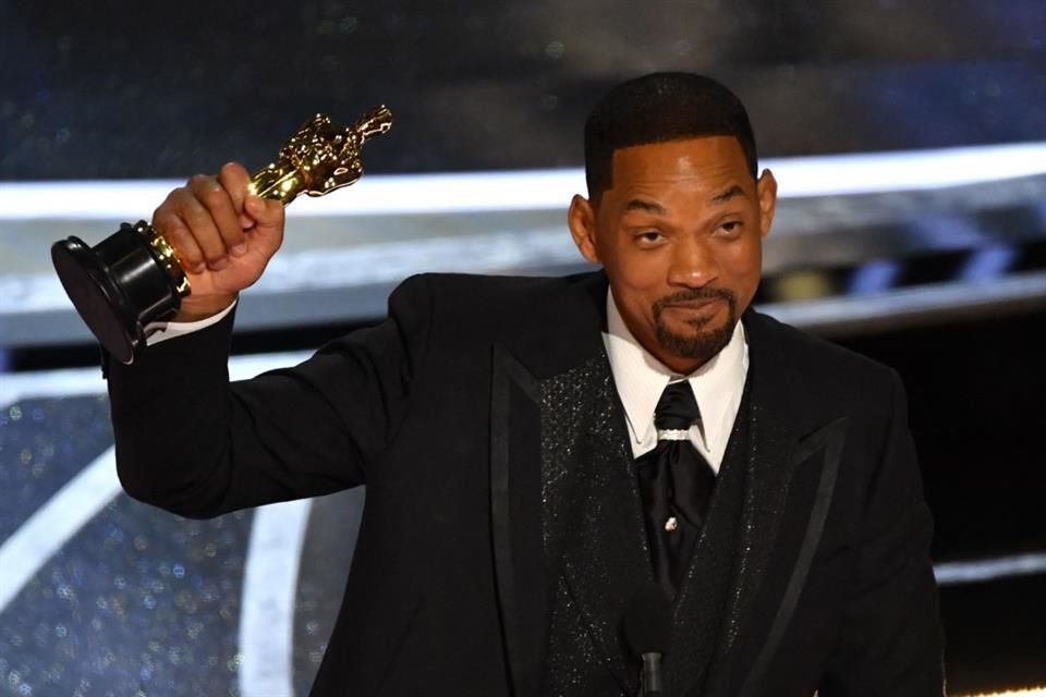 Momentos después de haber golpeado al presentador Chris Rock, Will Smith resultó ganador a Mejor Actor por el filme 'Rey Richard: Una Familia Ganadora'.