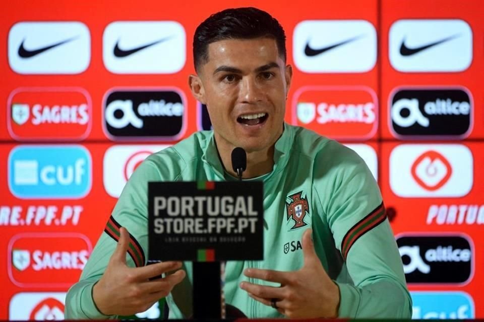 Cristiano Ronaldo admitió que en la Selección de Portugal no hay individualidades, son un grupo.