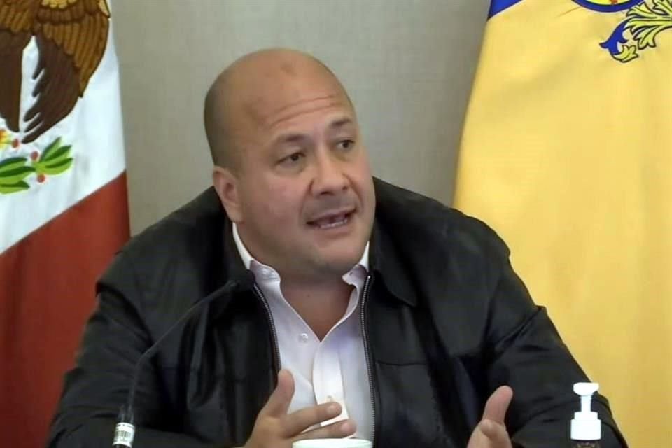 El Gobernador Enrique Alfaro.