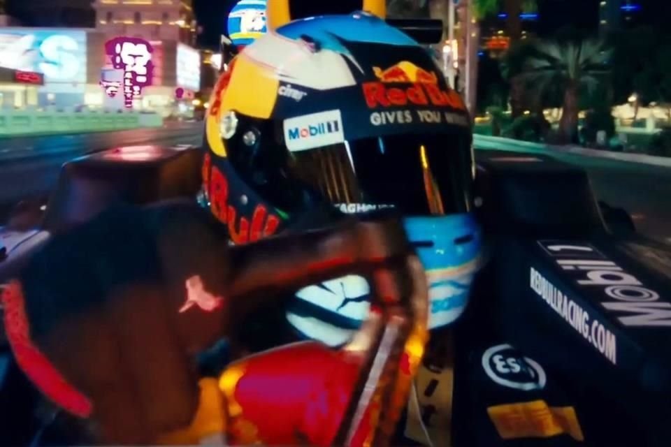 Mediante un video en sus redes sociales, Red Bull le dio la bienvenida al GP de Las Vegas para 2023.