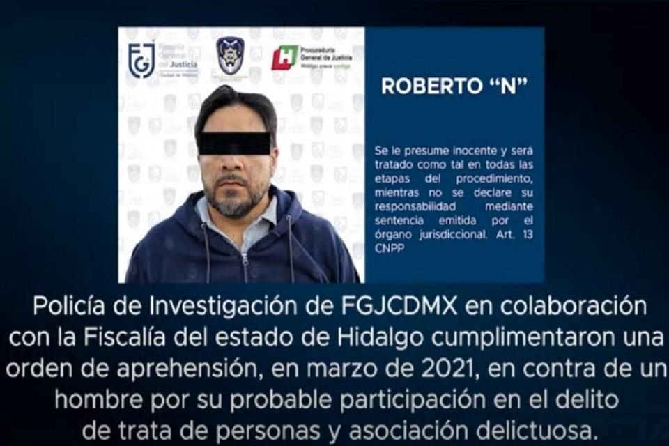 La orden de aprehensión fue girada debido su posible participación en el delito de trata de personas en la modalidad de explotación sexual agravada, publicidad engañosa y asociación delictuosa.