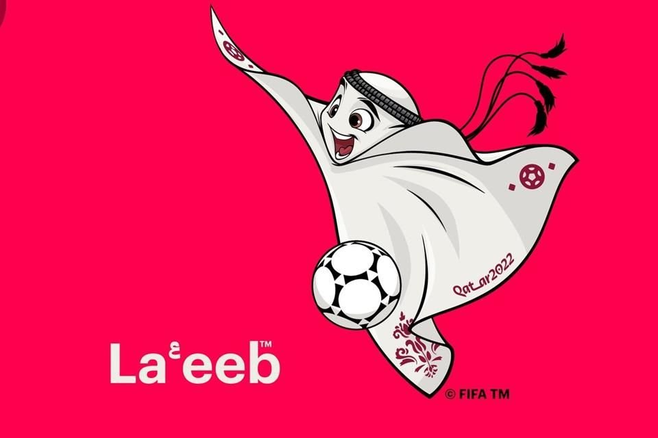 La'eeb fue presentado como mascota para el Mundial de Qatar 2022.