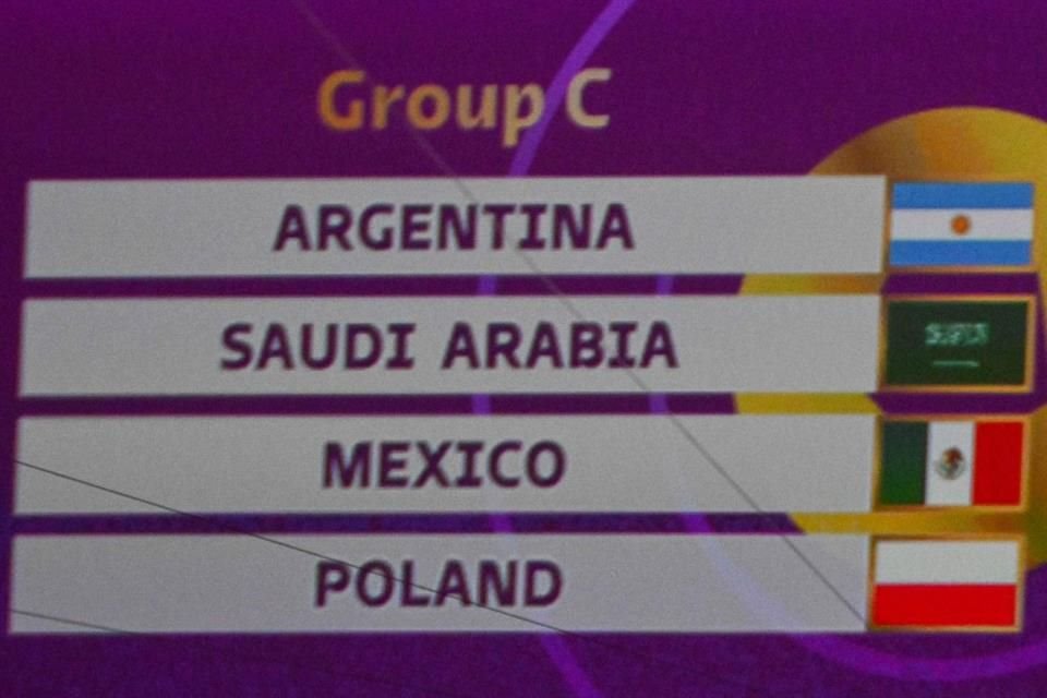 Así quedó el grupo de la Selección Mexicana en Qatar.