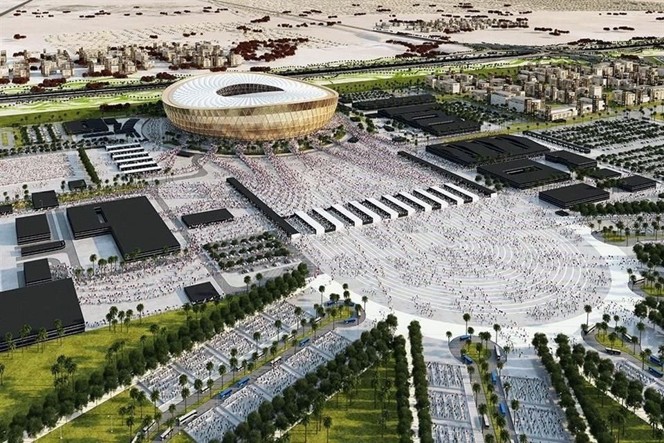El Lusail Stadium será la casa del Tri en dos partidos de Qatar 2022.