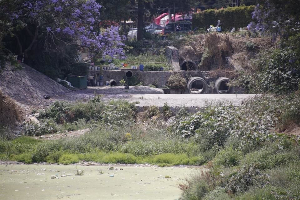 Sin el desazolve, en las rejillas de las cortinas se hacen tapones de lodo y basura que impiden el paso de las aguas.