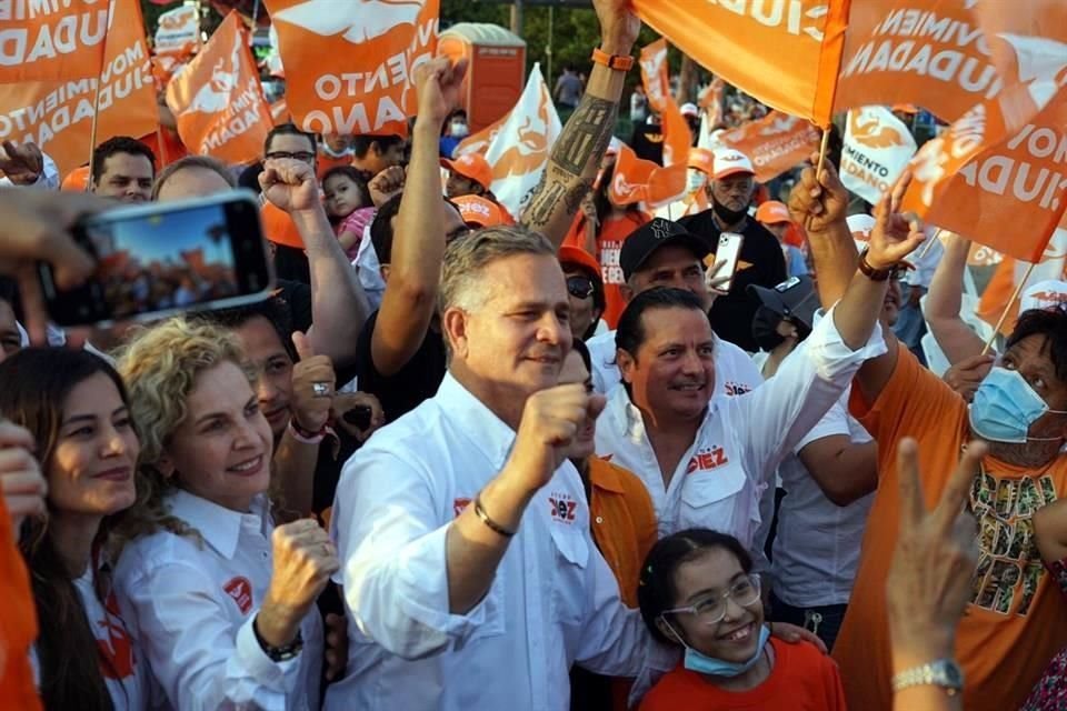 Arturo Diez Gutiérrez, candidato de Movimiento Ciudadano a la Gubernatura de Tamaulipas.