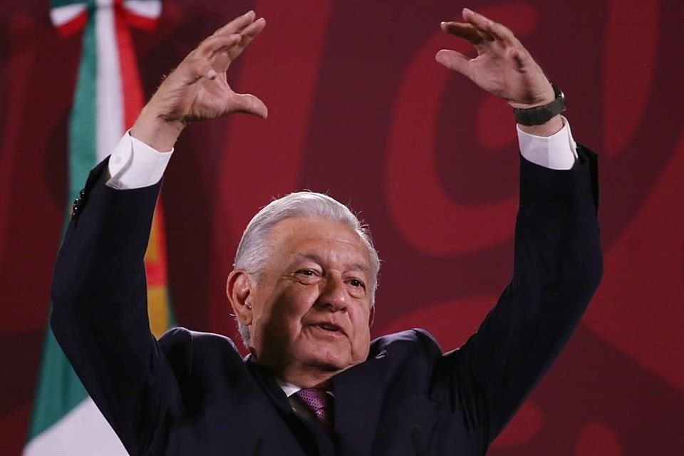 El Presidente Andrés Manuel López Obrador.