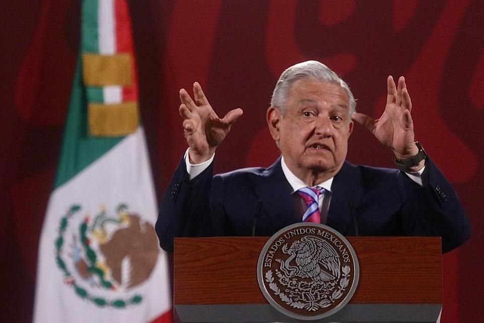 El Presidente Andrés Manuel López Obrador.