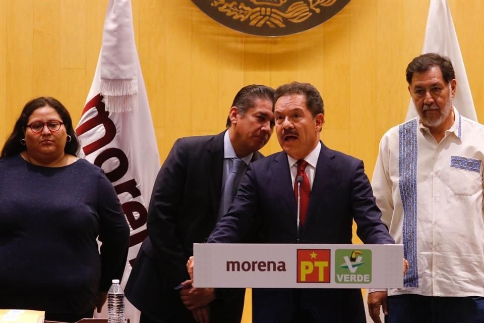 Morena, PVEM y PT en San Lázaro aceptaron 9 de los 12 puntos que condicionó la Oposición para votar a favor de la reforma eléctrica.