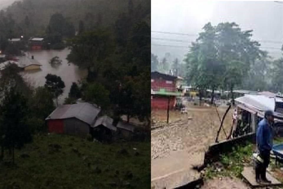 Se espera que las condiciones de lluvias se mantengan en los estados de Chiapas, Campeche y Tabasco.
