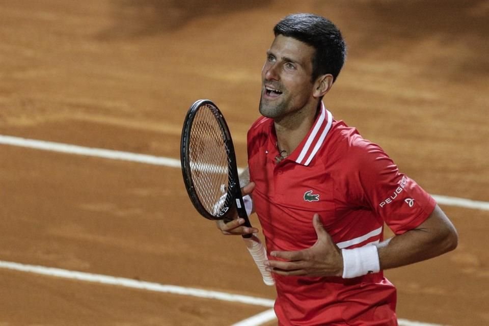 El serbio quiere llegar de la mejor manera a Roland Garros.