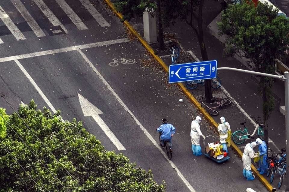 Las autoridades chinas han impuesto una estricta cuarentena en la ciudad tras una ola de Covid-19.