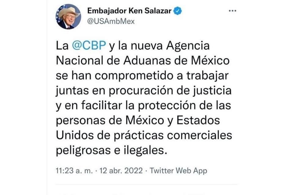 El presidente de la Fecanaco en Tamaulipas ha denunciado reiteradamente que desde que las aduanas quedaron en manos de militares, el contrabando de mercancías se ha incrementado.