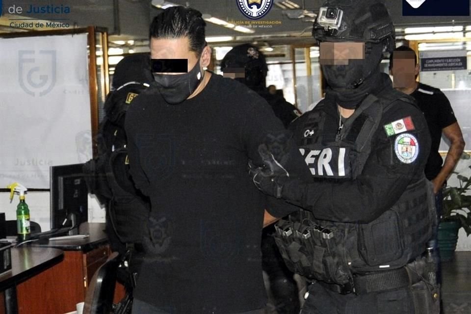 José Manuel 'S', detenido en la CDMX.