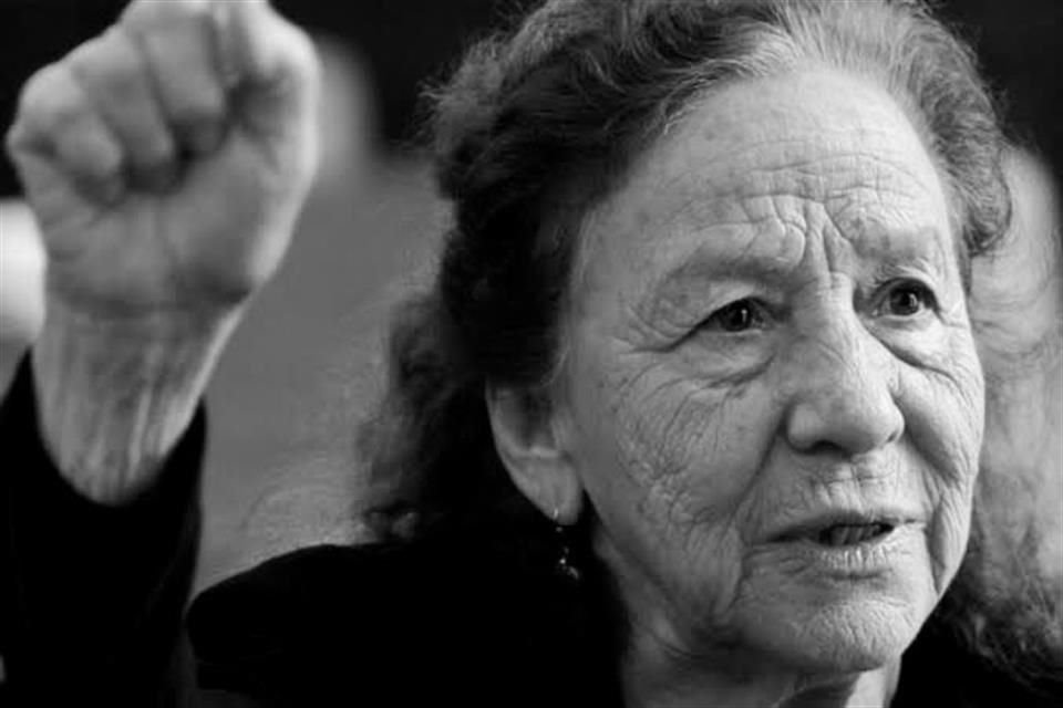 Rosario Piedra de Ibarra, quien en vida fue activista y luchadora social.