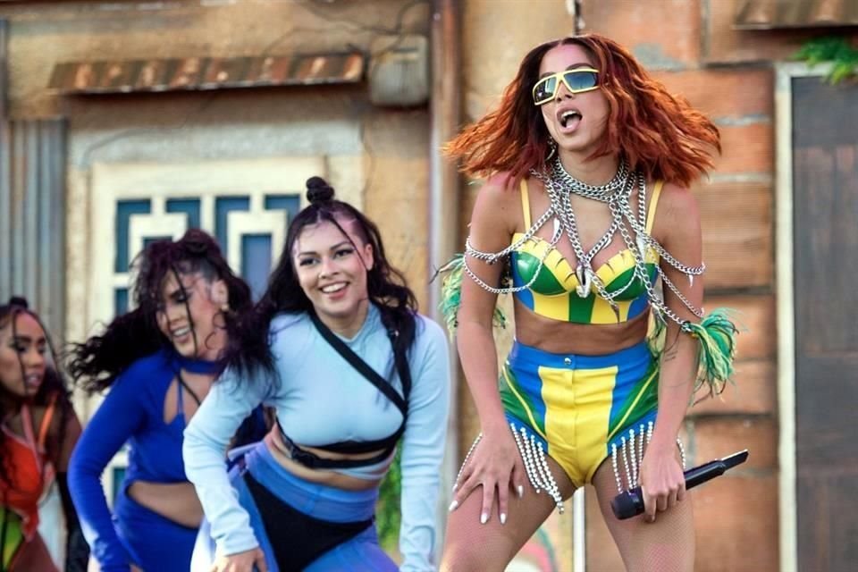 La cantante brasileña Anitta también fue parte del cartel del Coachella Valley Music and Arts Festival.