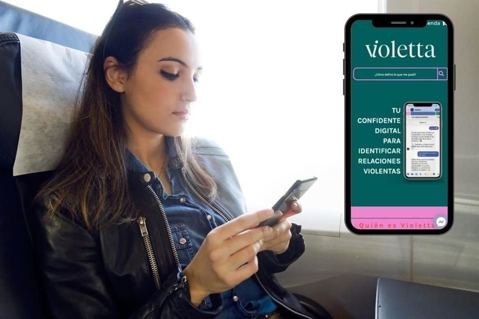 ¿Crees que tu relación sentimental se tornó violenta? Habla con Violetta, chatbot que puede ayudarte a identificar si estás ante situaciones de riesgo.