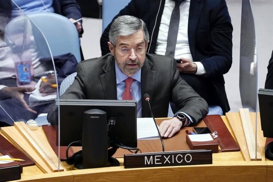 México deploró el ataque que realizó Rusia el lunes en la ciudad de Lviv, al oeste de Ucrania, ante el Consejo de Seguridad de la ONU.