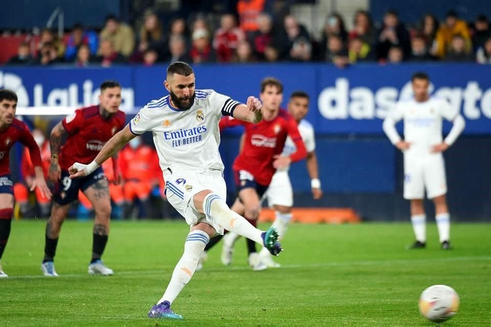 Karim Benzema falló dos penales.