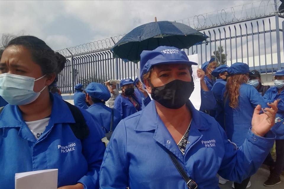 Más del 85 por ciento de los 1 mil 500 trabajadores quieren otro sindicato en Panasonic.