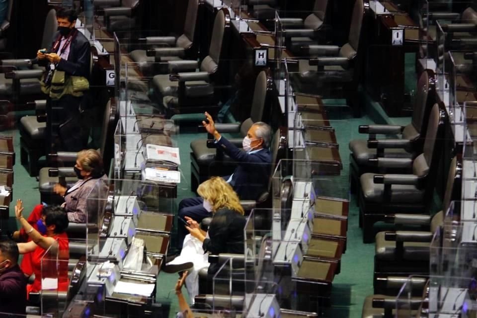 Aspecto del pleno de la Cámara de Diputados.