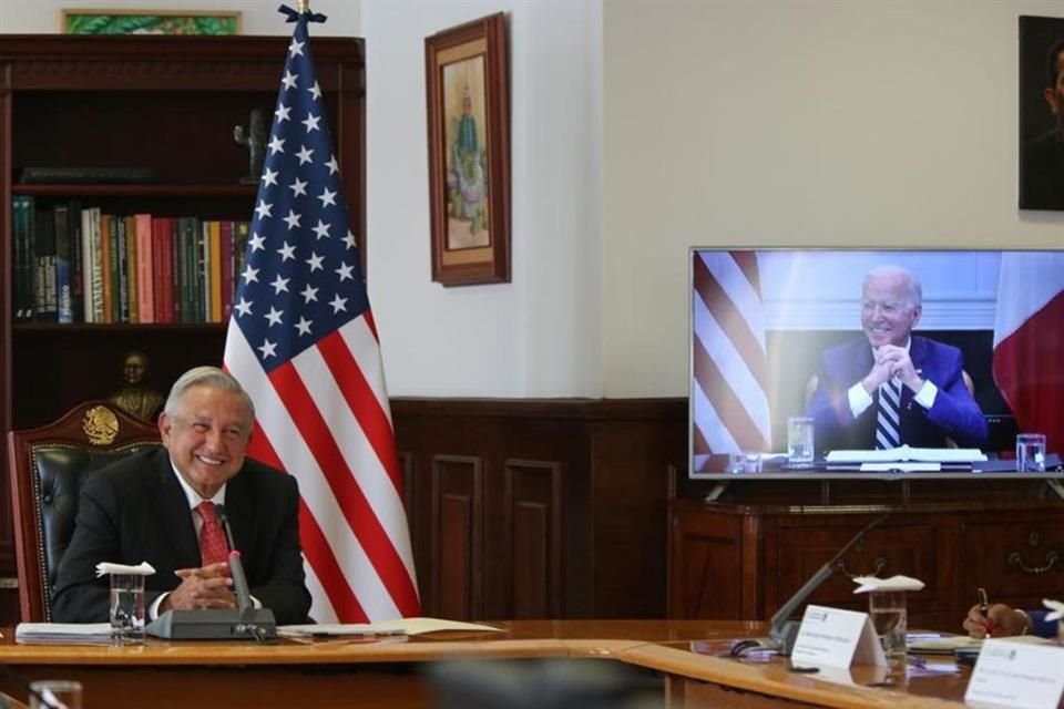 Andrés Manuel López Obrador y Joe Biden.