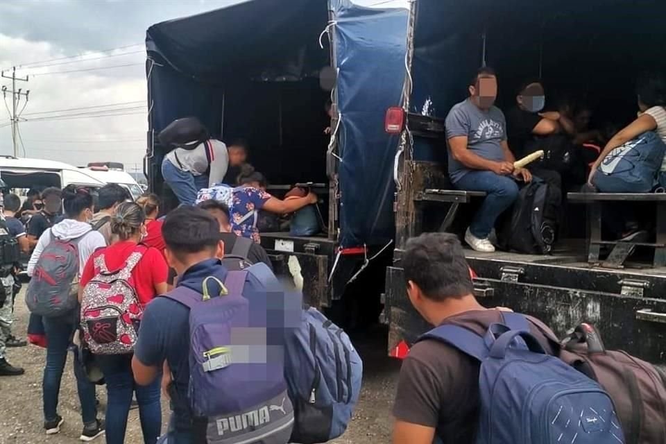 Entre el 1 de enero y 13 de abril pasado, el INM ha asegurado a 115 mil 379 migrantes en México.